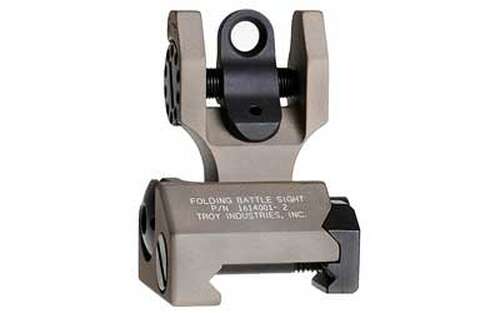 Sights Lasers TROY Industries BattleSight TROY FLDNG REAR BATTLE SIGHT FDE • Model: BattleSight